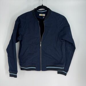 Callidae The Team Varsity Front Zip Up Long Sleeve Full Length Jacket